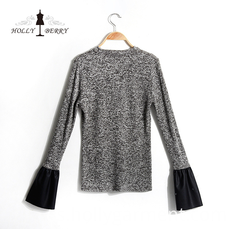 Blusa casual de seda Casual Silk Blouse